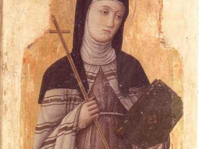Pala di Santa Chiara, che si trova nel Museo Diocesano di Andria